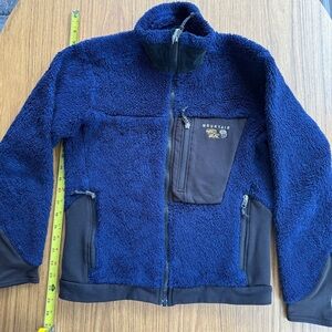 Vintage Mountain Hardwear Deep Pile Polartec Fleece Jacket | Blue | Women’s Size